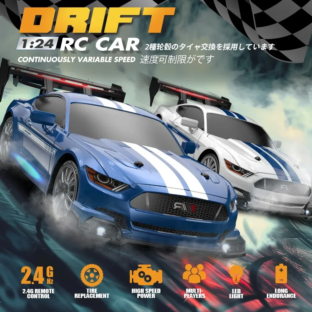 1/24 4WD RC Drift Car 2.4GHz W - Home Automation Tutorial recension och pris